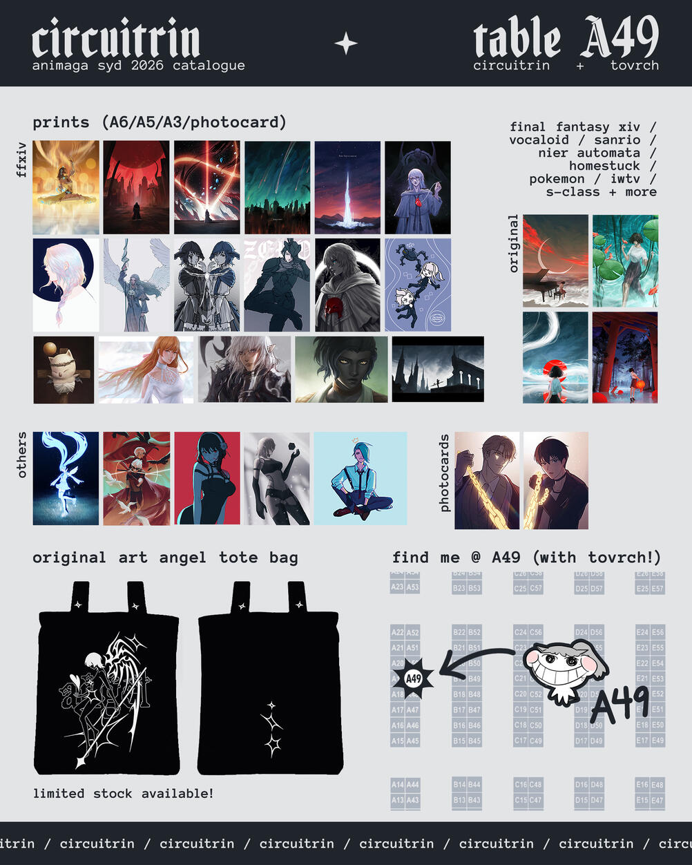 animaga sydney 2026 catalogue